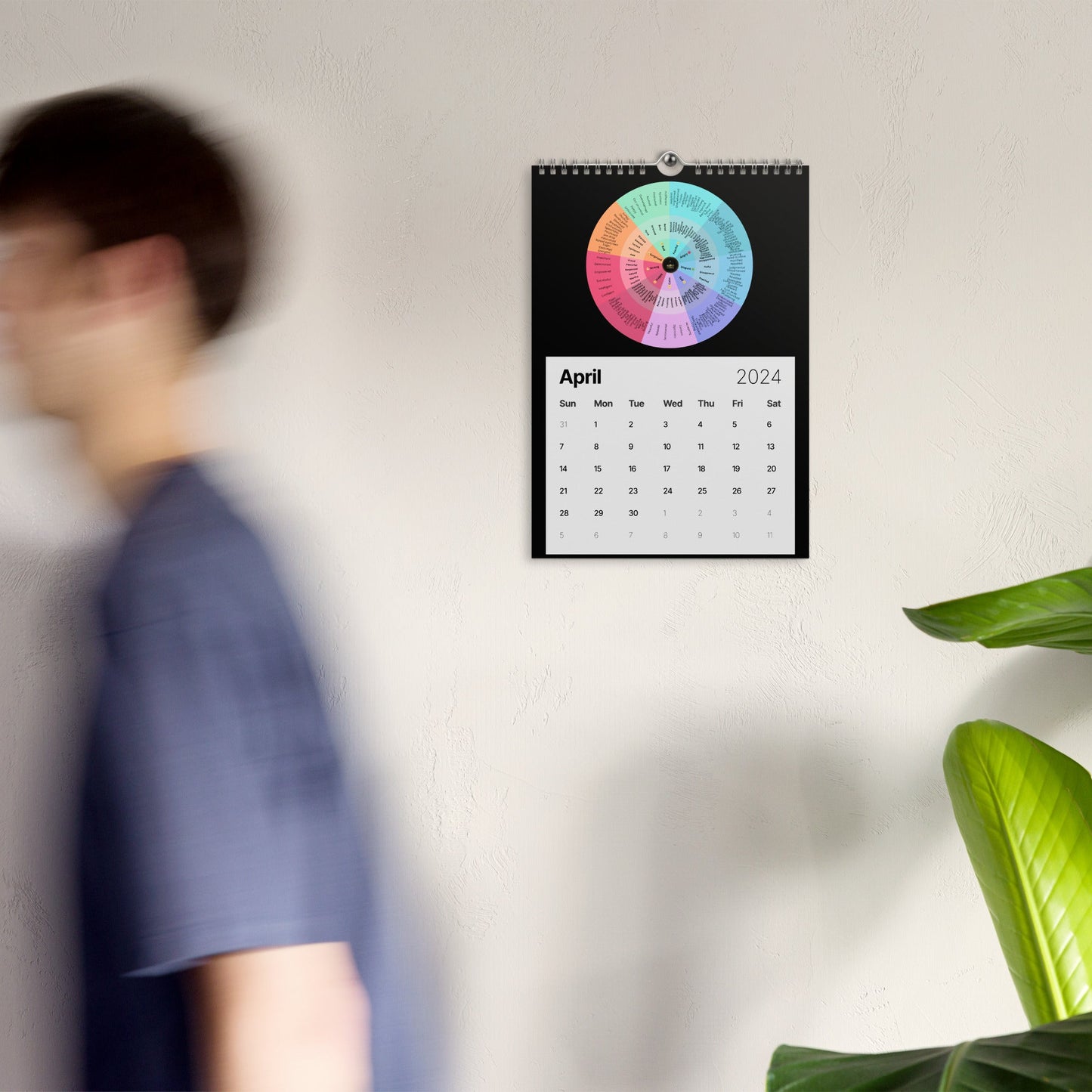 Emotions & Feelings Wall calendar (2024) - Weirdly Sensational