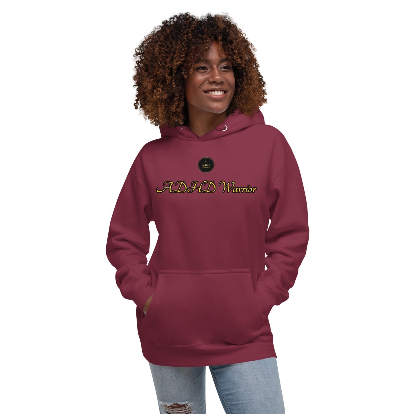 ADHD Warrior Unisex Hoodie - Weirdly Sensational