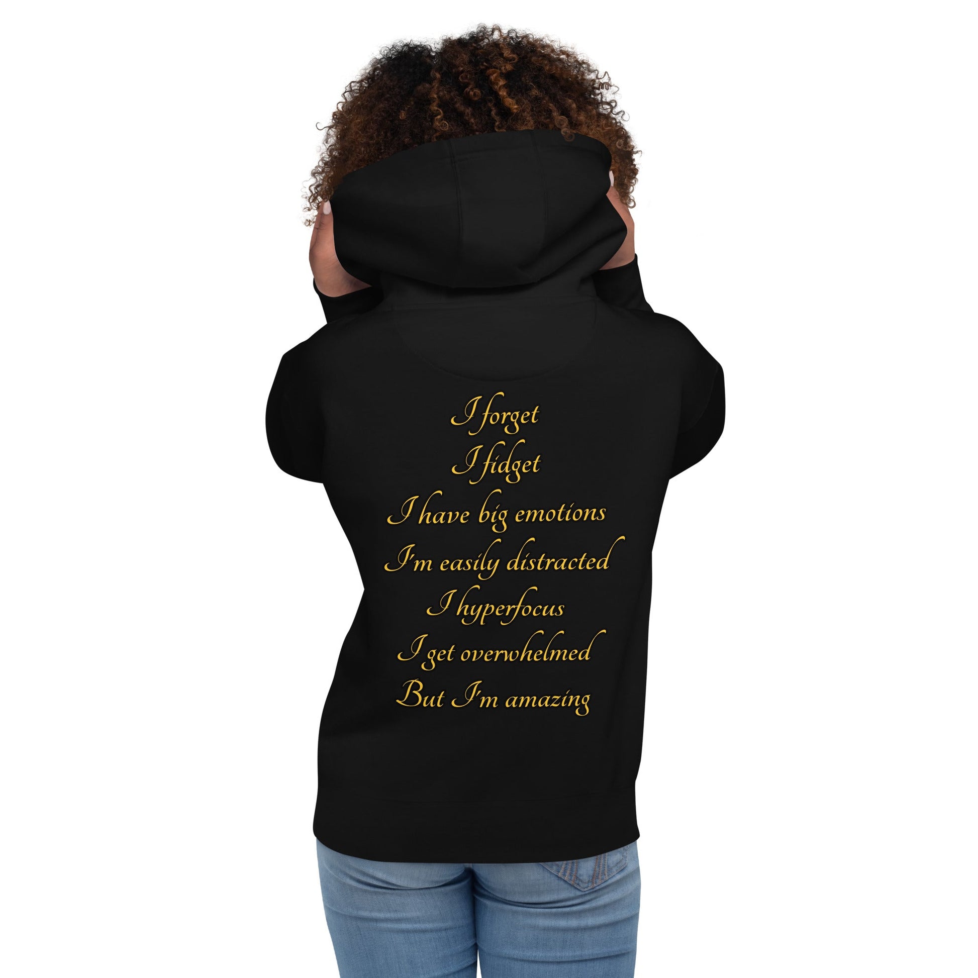 ADHD Warrior Unisex Hoodie - Weirdly Sensational