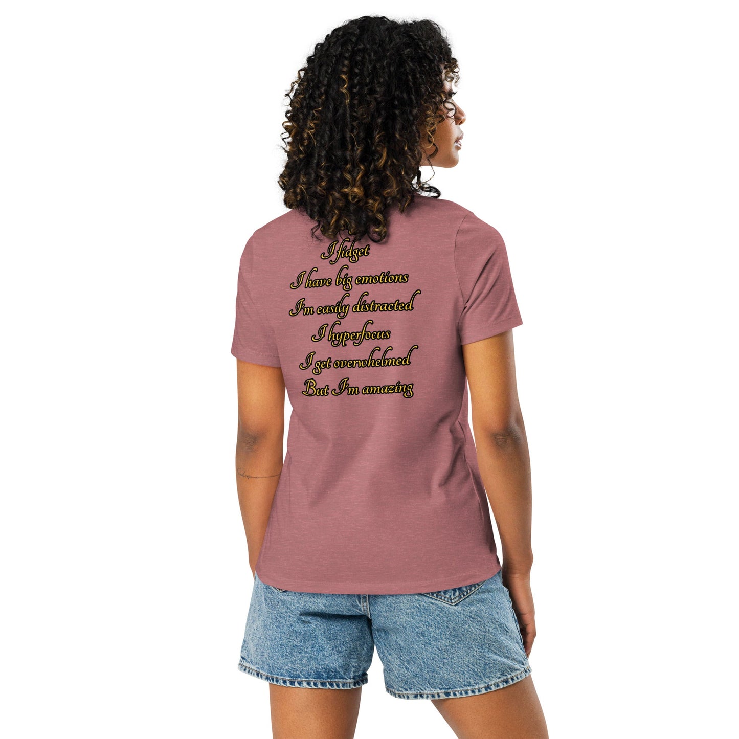 ADHD Warrior Women's Relaxed T-Shirt - Weirdly Sensational