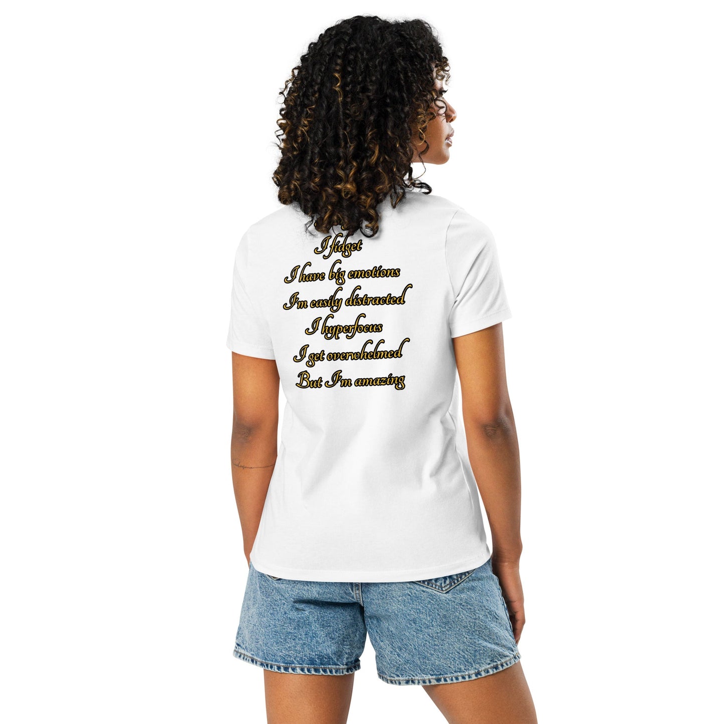 ADHD Warrior Women's Relaxed T-Shirt - Weirdly Sensational