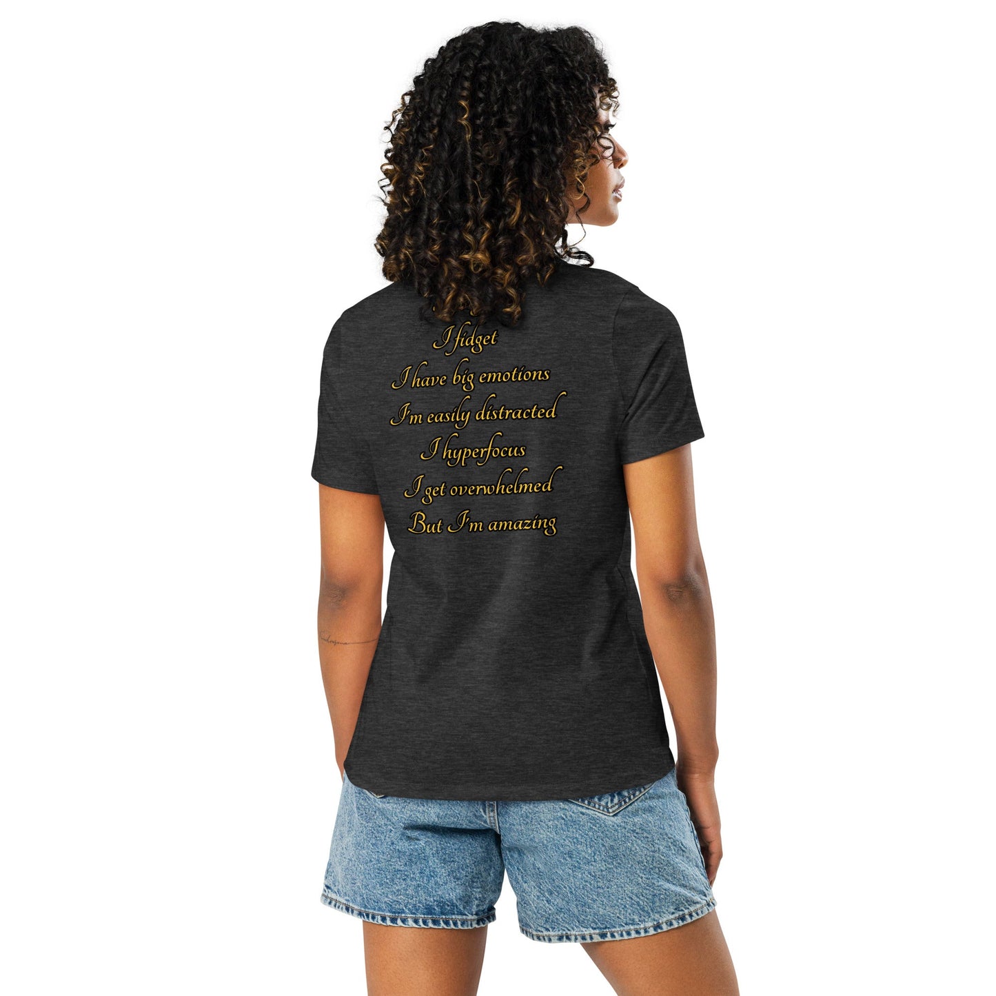 ADHD Warrior Women's Relaxed T-Shirt - Weirdly Sensational