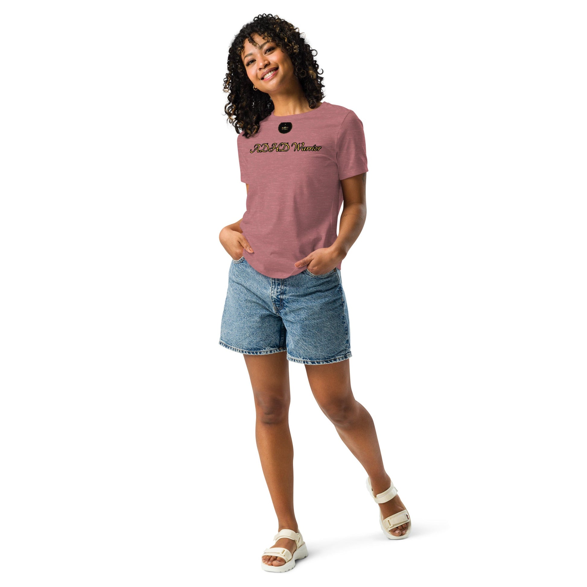 ADHD Warrior Women's Relaxed T-Shirt - Weirdly Sensational