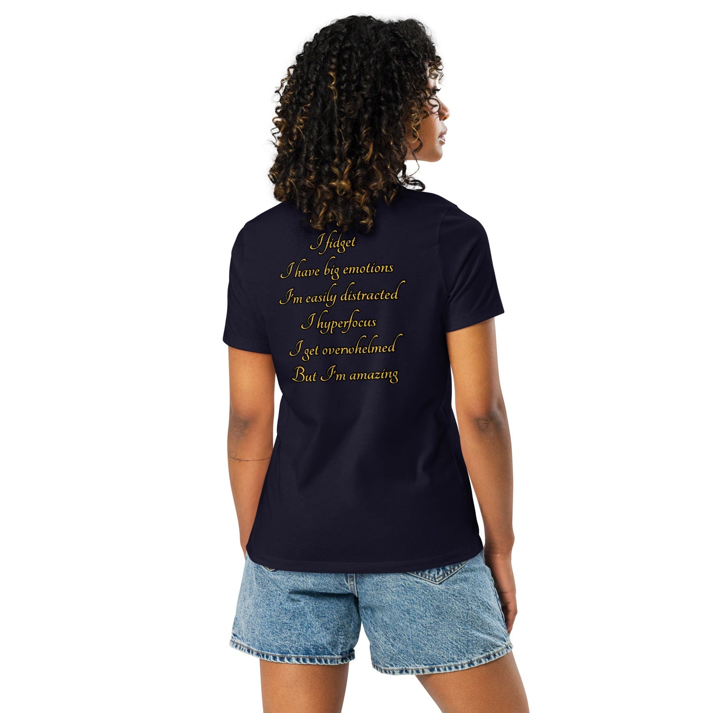 ADHD Warrior Women's Relaxed T-Shirt - Weirdly Sensational