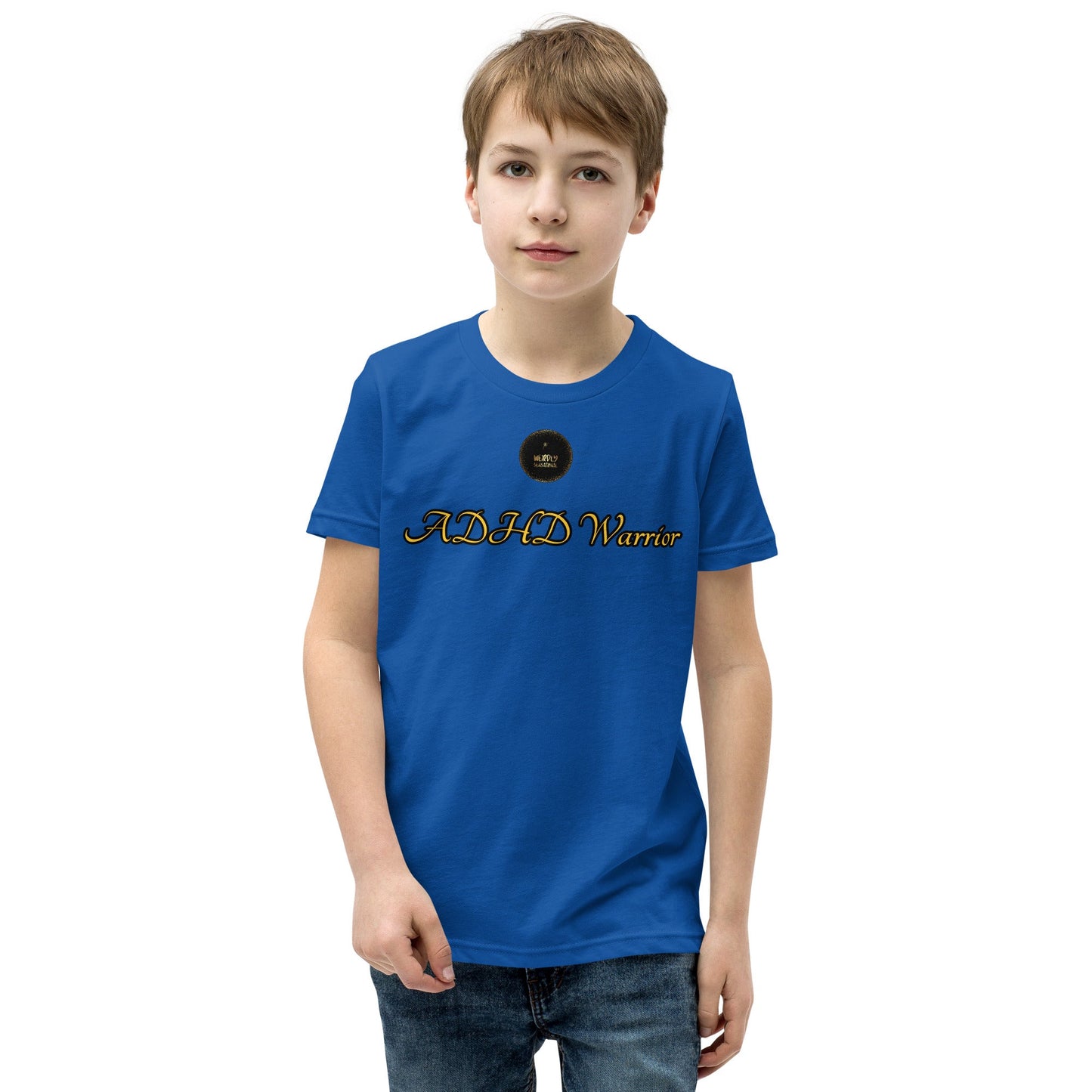 ADHD Warrior Youth Short Sleeve T-Shirt - Weirdly Sensational