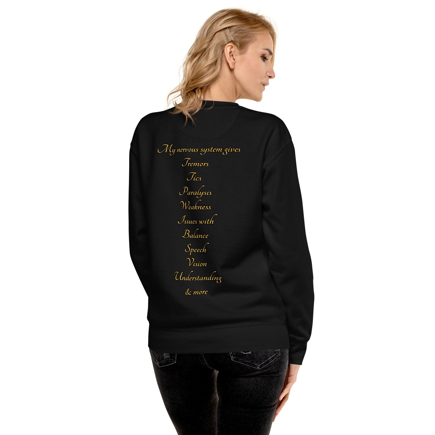 FND Unisex Premium Sweatshirt - Weirdly Sensational