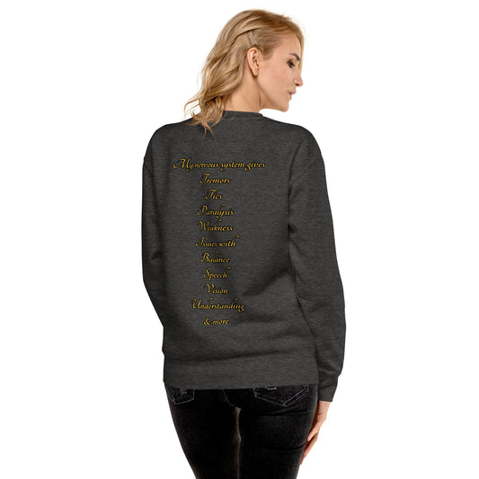 FND Unisex Premium Sweatshirt - Weirdly Sensational