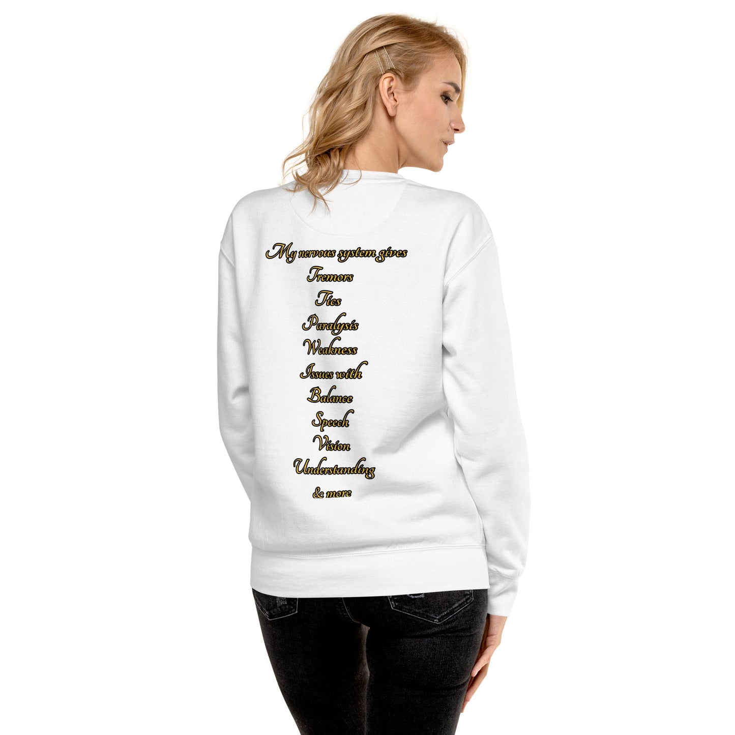 FND Unisex Premium Sweatshirt - Weirdly Sensational