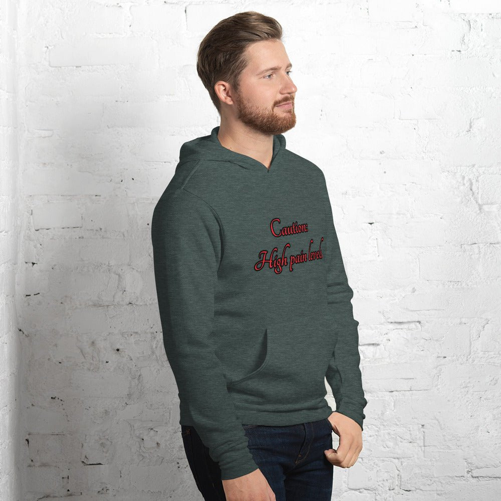 High pain levels Unisex hoodie - Weirdly Sensational