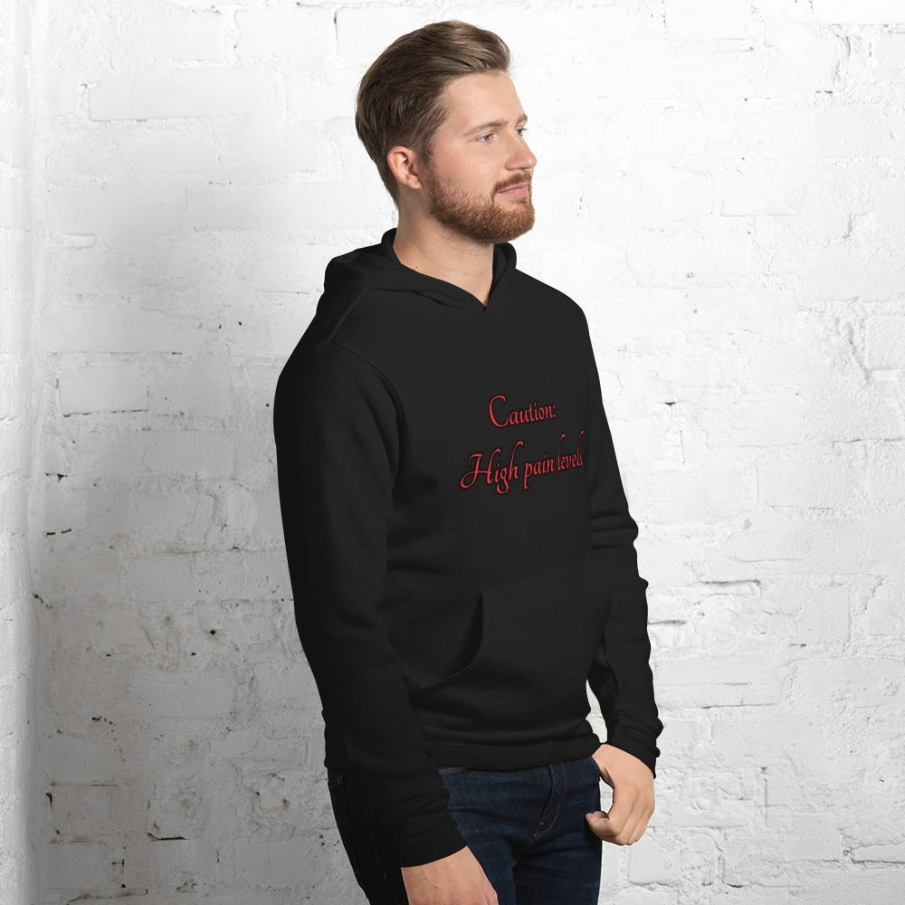 High pain levels Unisex hoodie - Weirdly Sensational