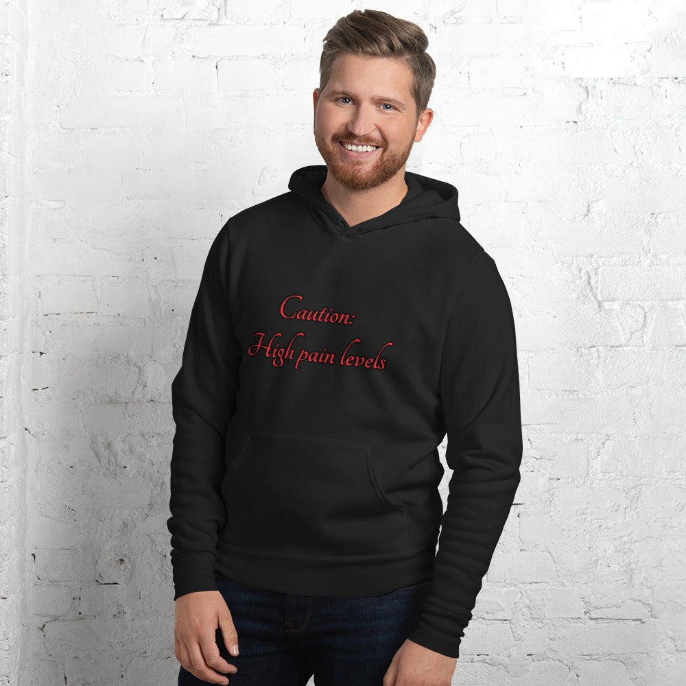 High pain levels Unisex hoodie - Weirdly Sensational