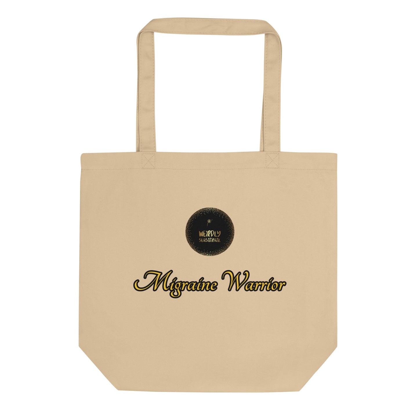 Migraine Warrior Eco Tote Bag - Weirdly Sensational