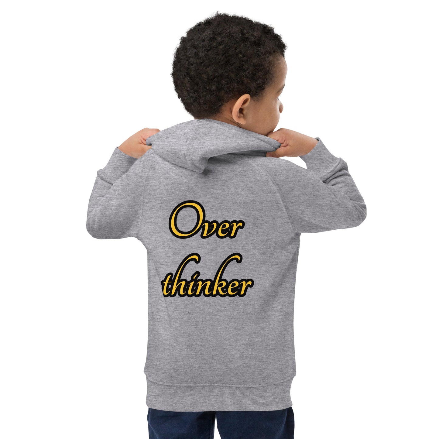 Overthinker Kids eco hoodie - Weirdly Sensational