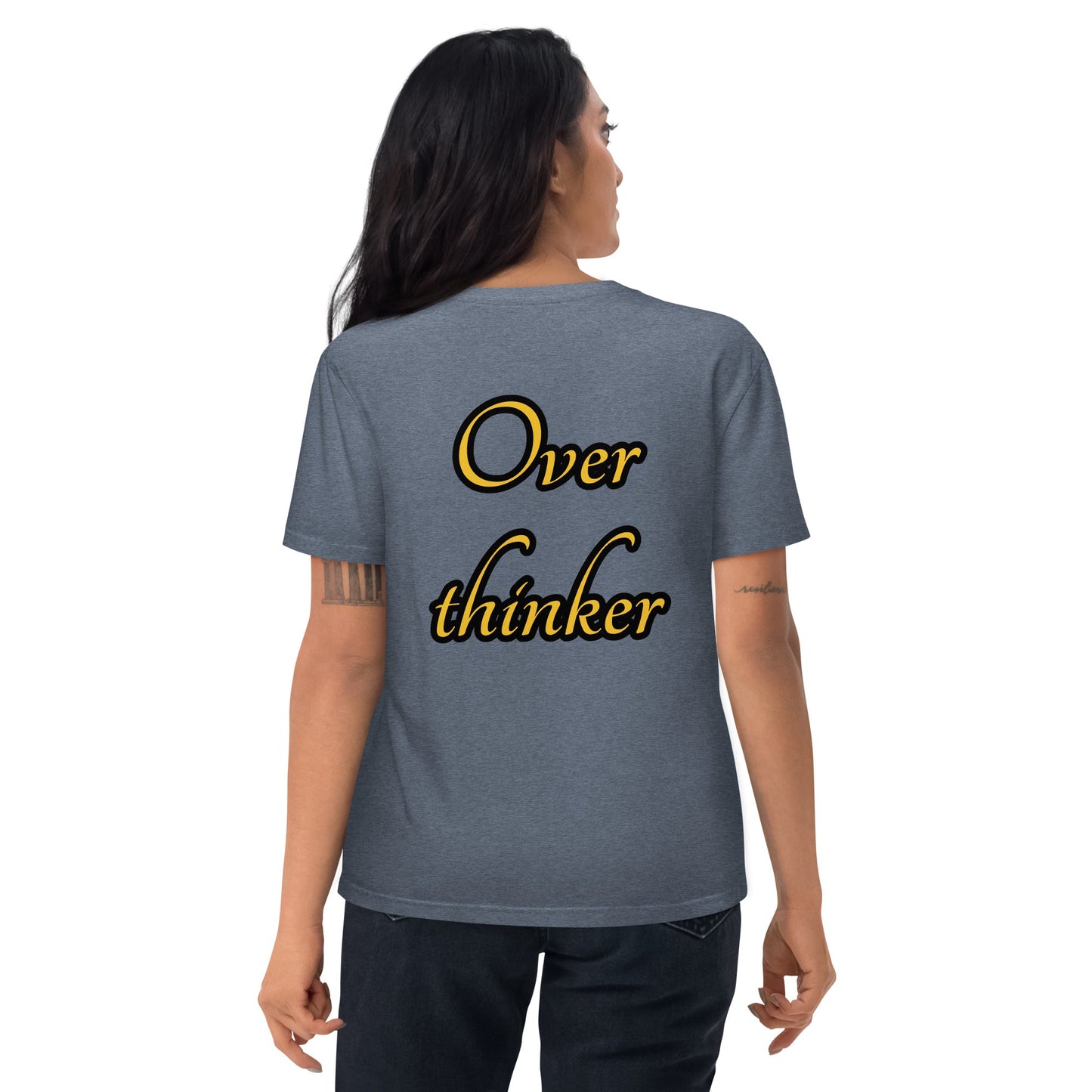 Overthinker Unisex organic cotton t-shirt - Weirdly Sensational