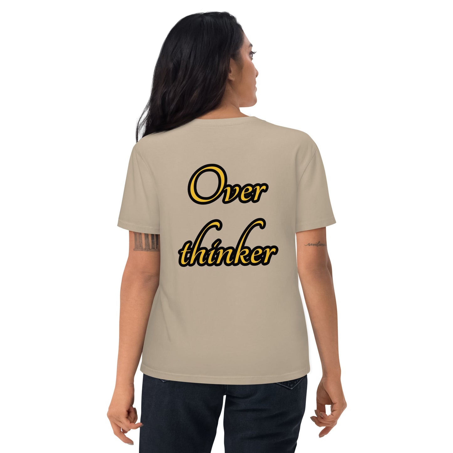Overthinker Unisex organic cotton t-shirt - Weirdly Sensational