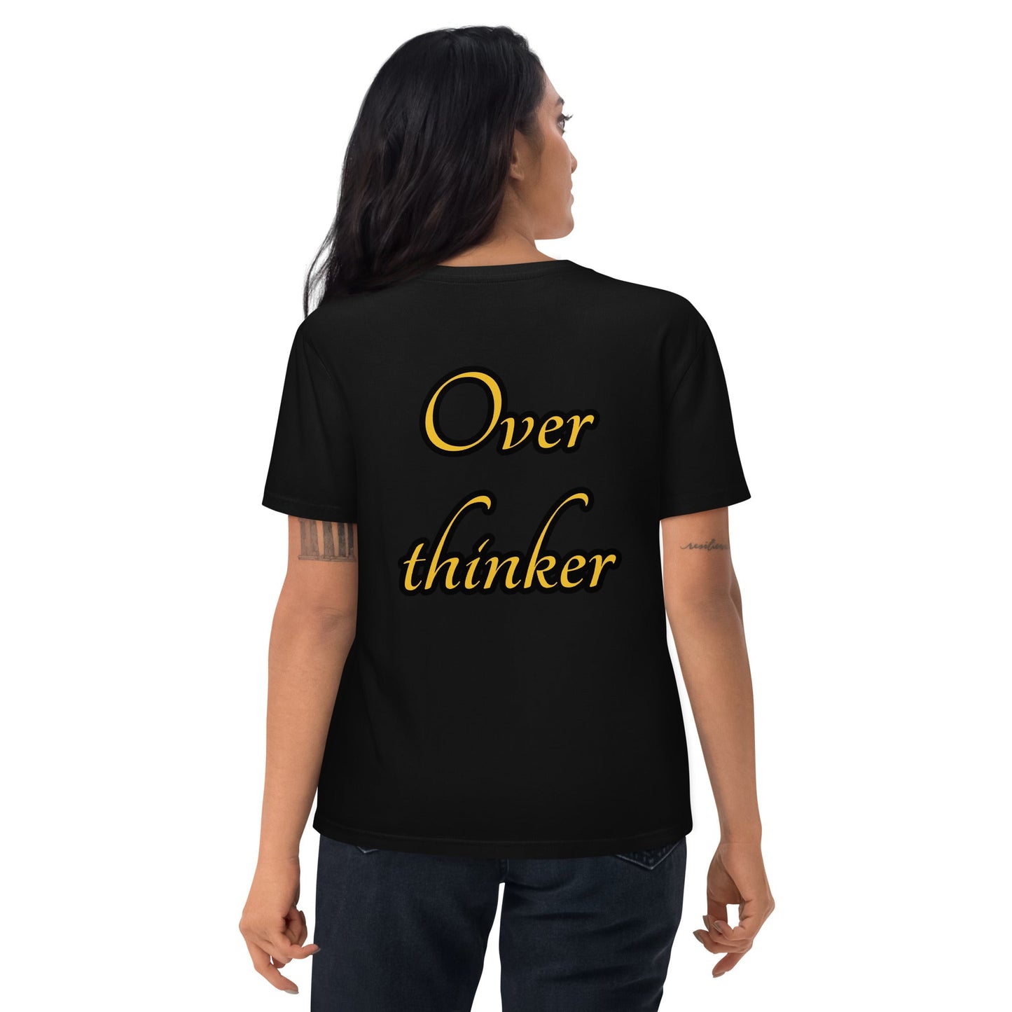 Overthinker Unisex organic cotton t-shirt - Weirdly Sensational