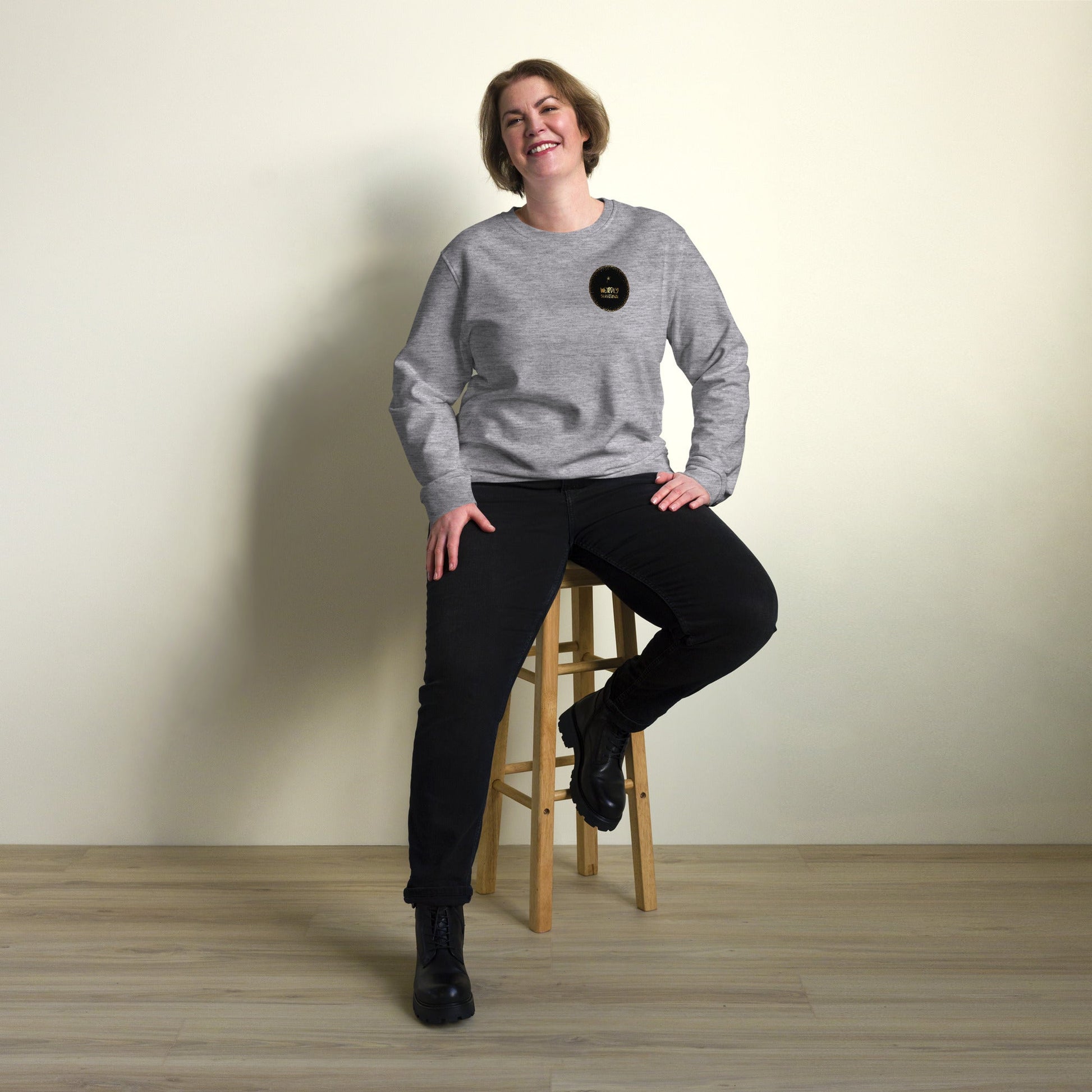 Overthinker Unisex organic sweatshirt - Weirdly Sensational