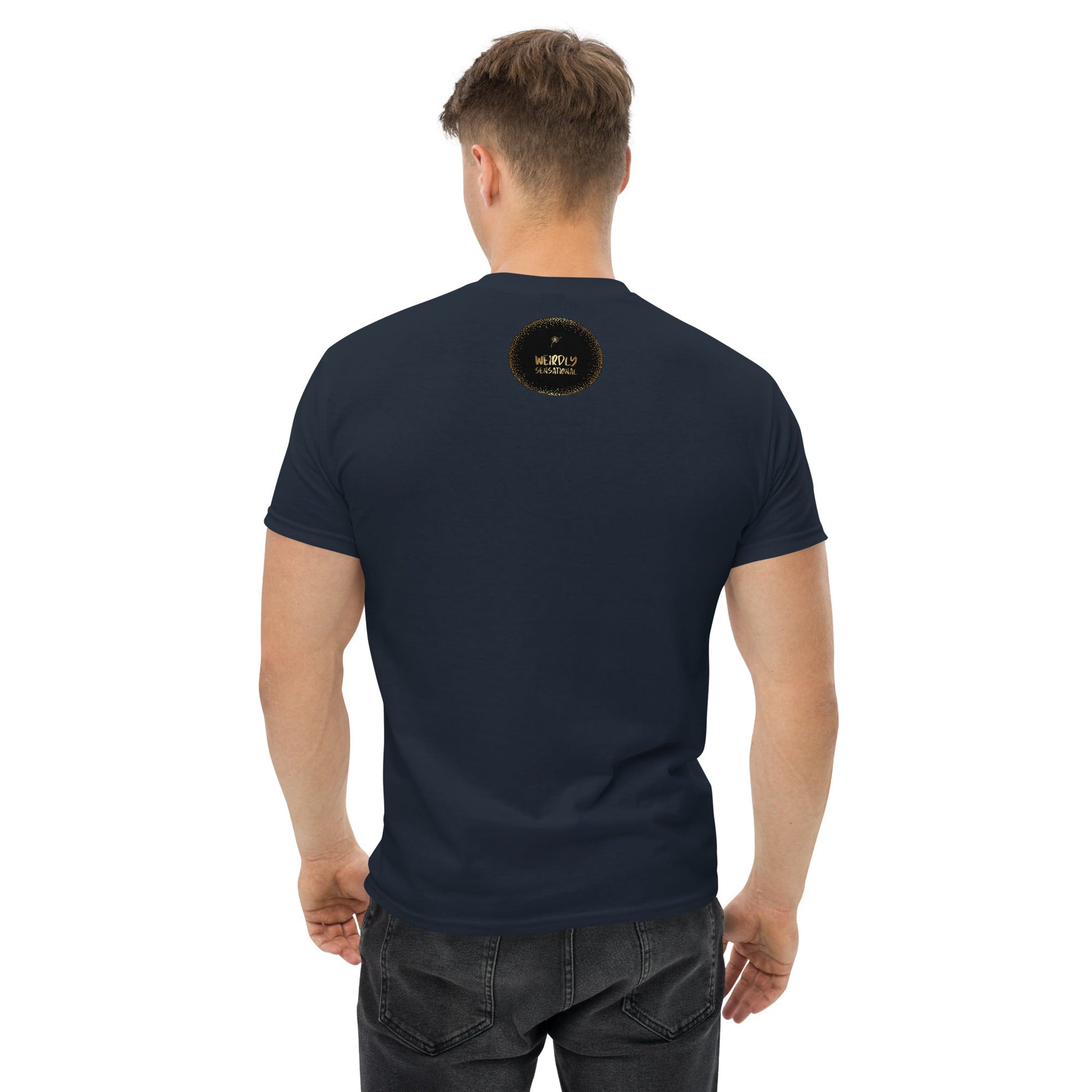 Recharging Men's classic tee - Weirdly Sensational