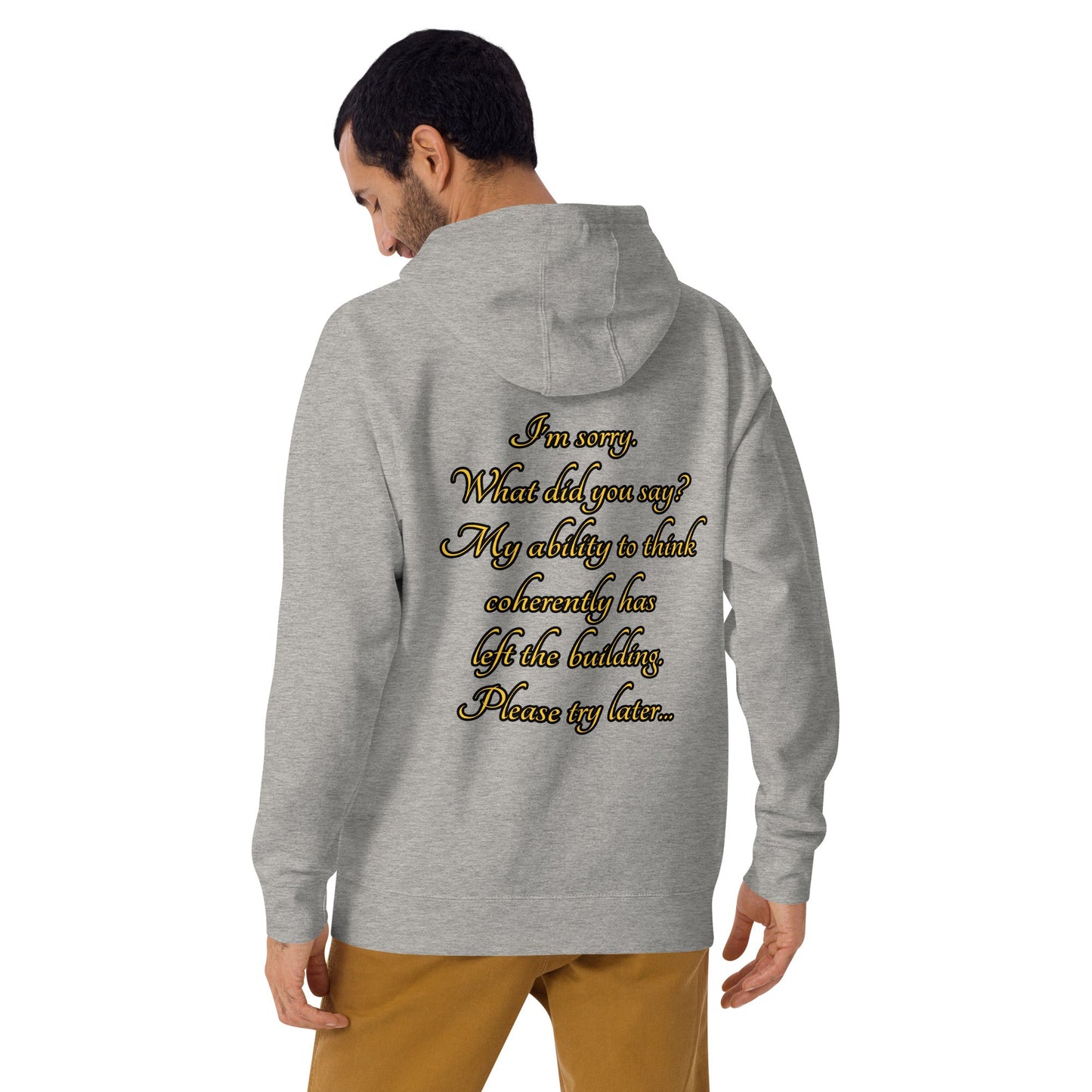 Sorry what? Unisex Hoodie - Weirdly Sensational