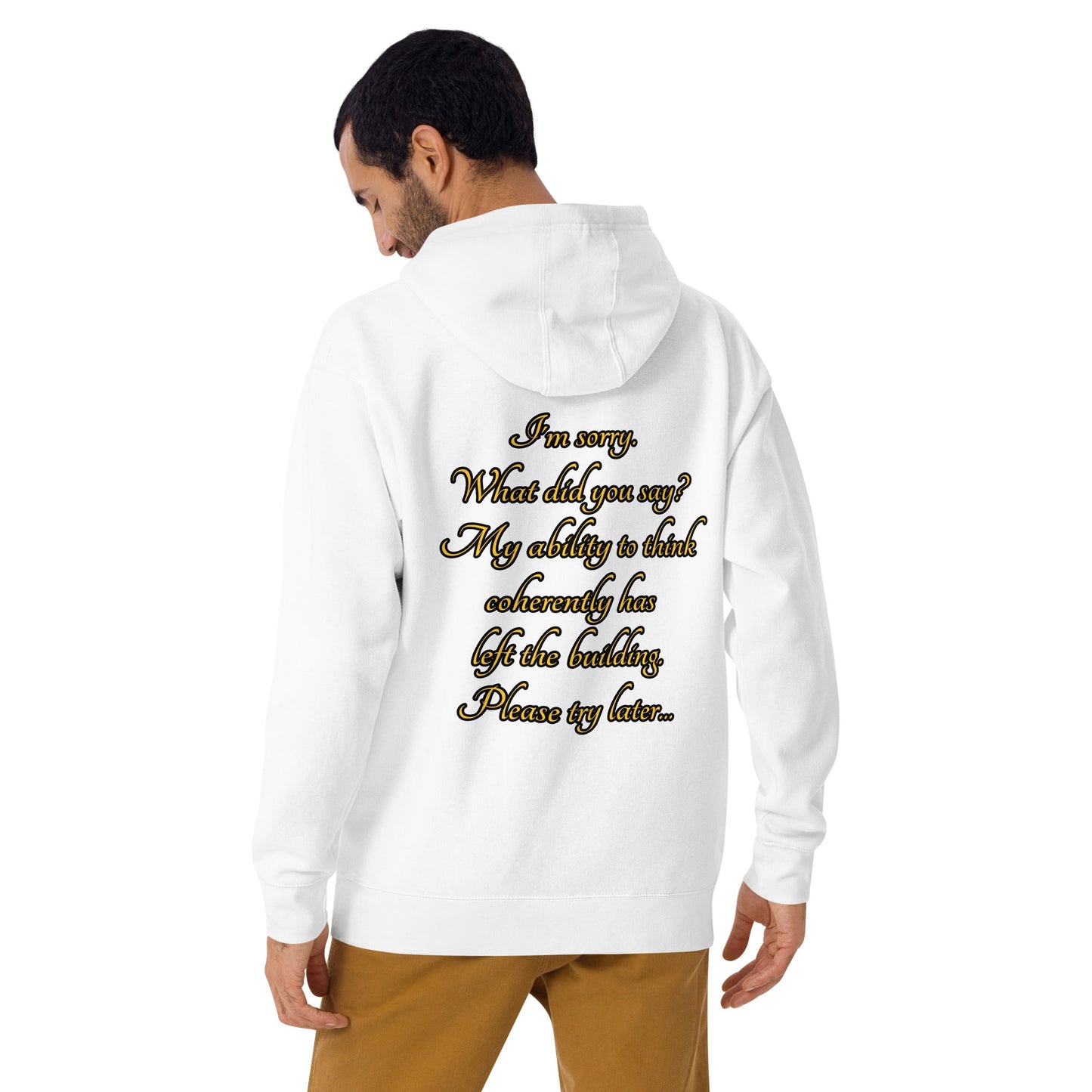 Sorry what? Unisex Hoodie - Weirdly Sensational